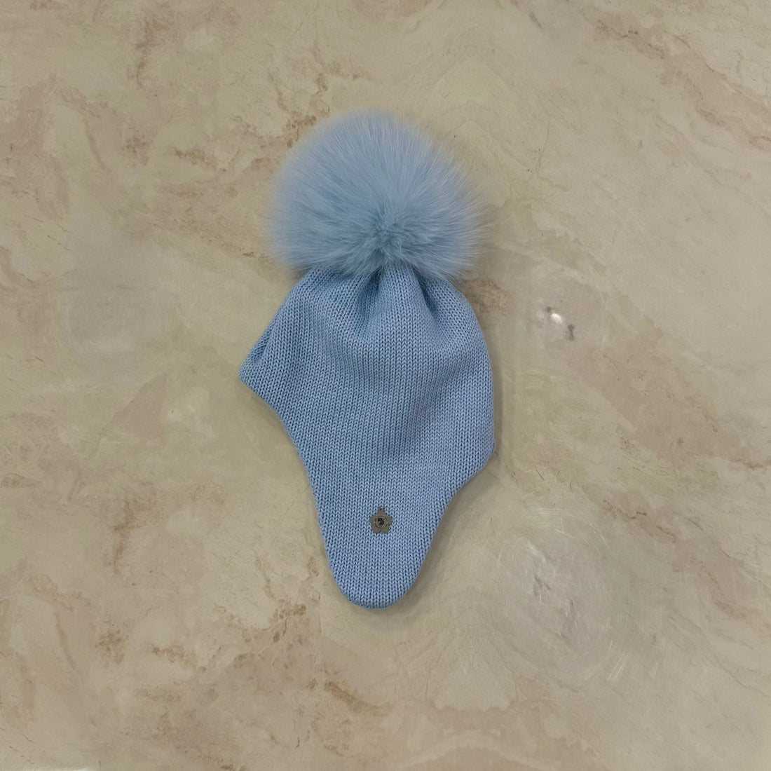 Cuffia con pompon in volpe - Anima Kids