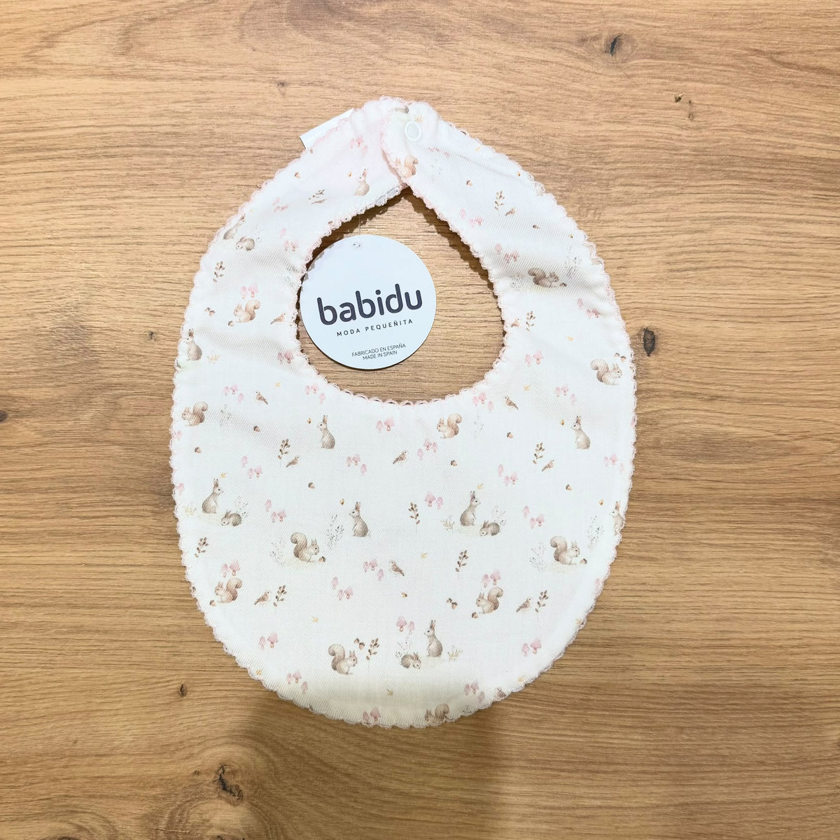 Babidu bavaglino con coniglietti