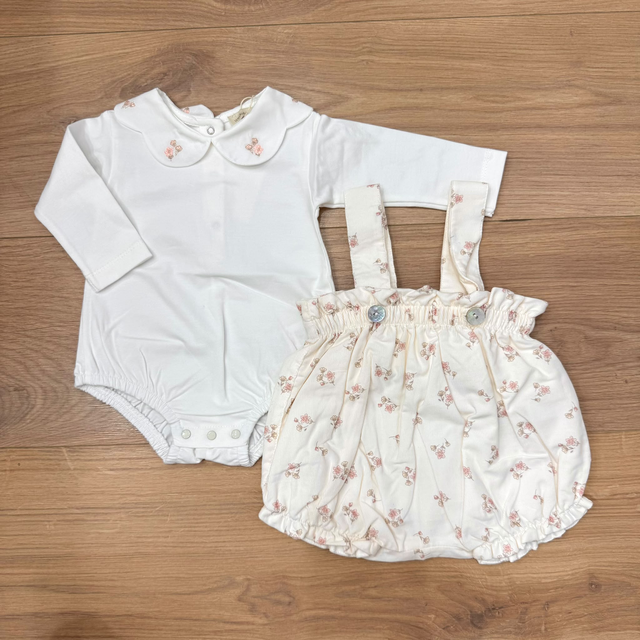 Wedoble completino floreale