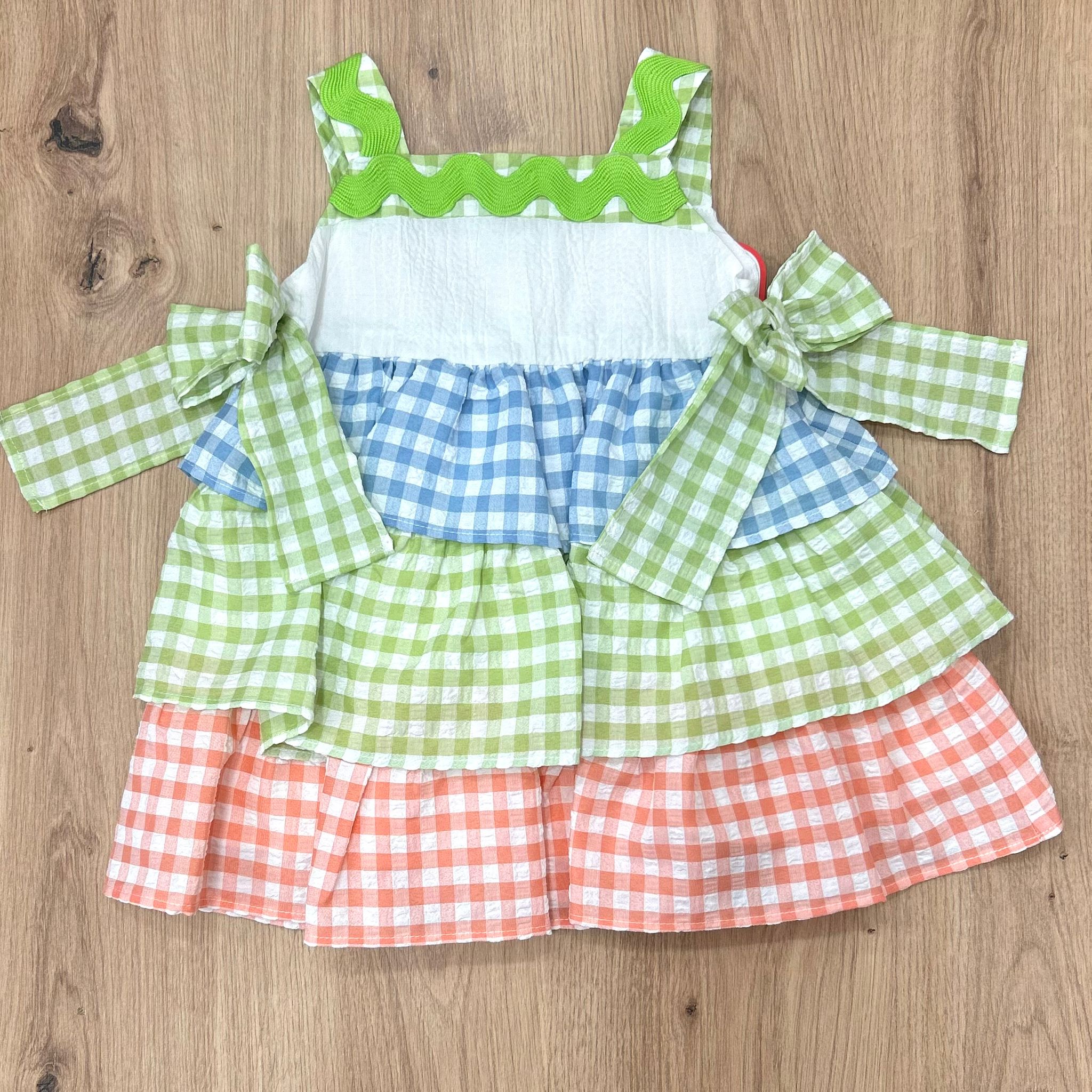 Del Sur abitino in vichy - Anima Kids