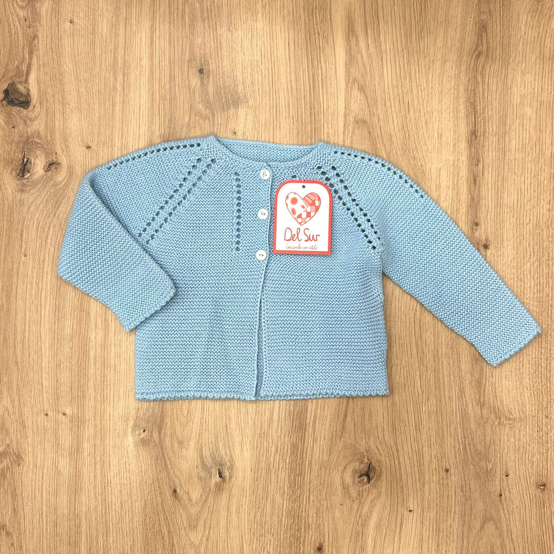 Del Sur cardigan in filo - Anima Kids