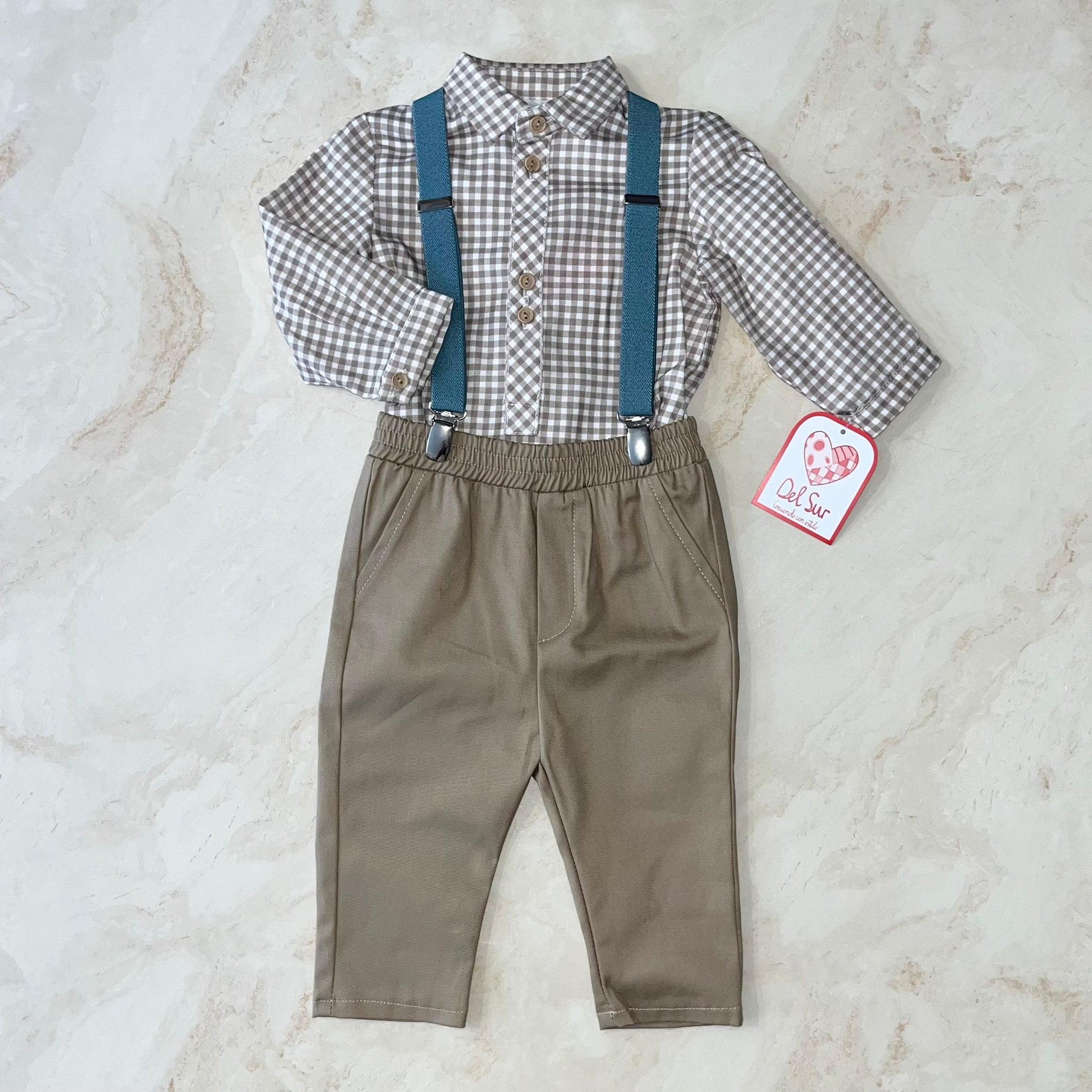 Del Sur Completino in Vichy - Anima Kids