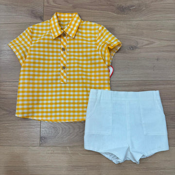 Del sur completino in vichy - Anima Kids