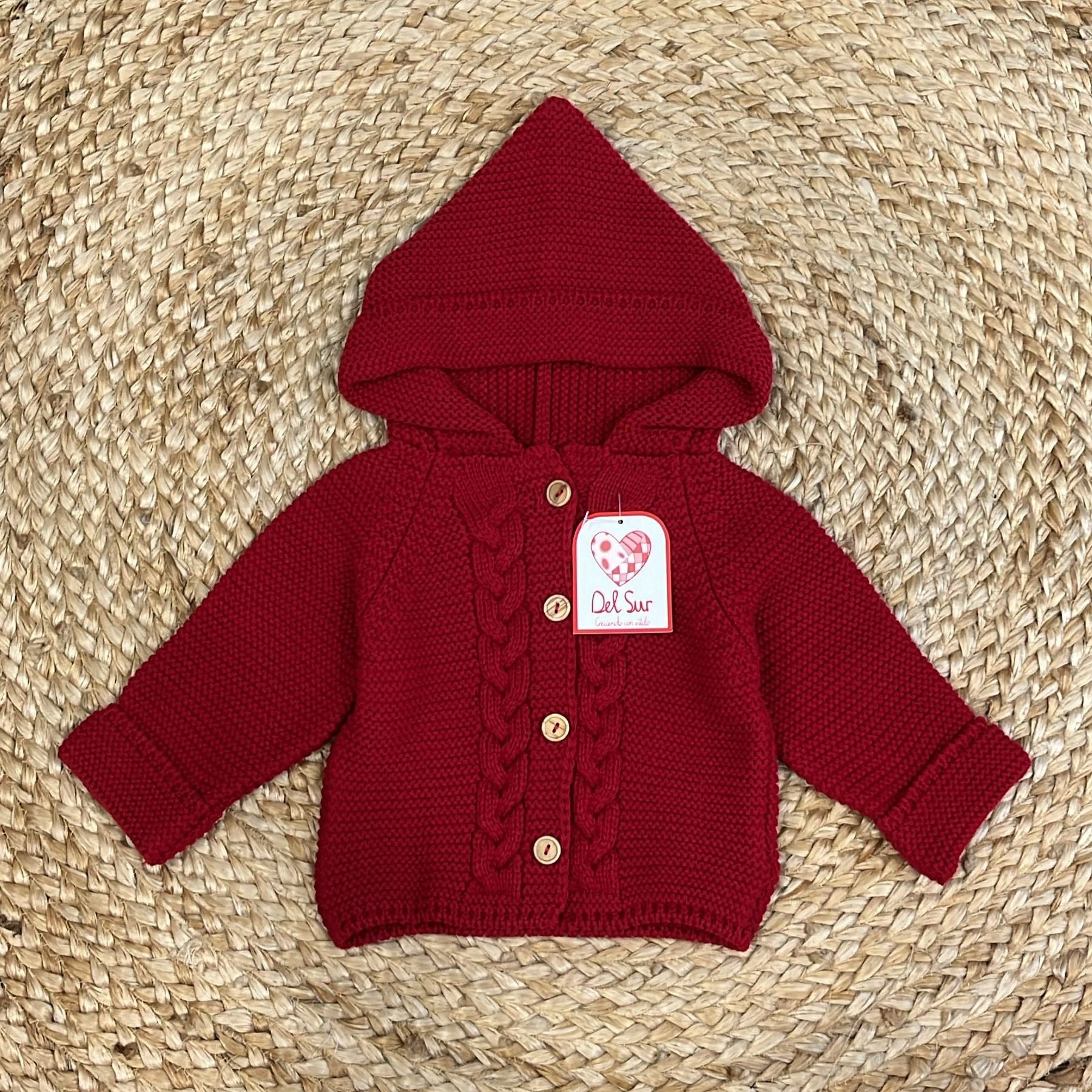 Del Sur Maxi cardigan Con cappuccio - Anima Kids