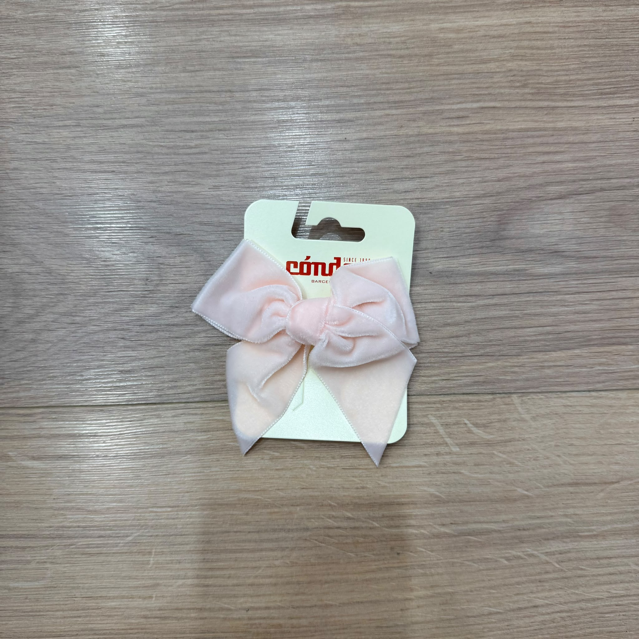 Condor clip fiocco in velluto