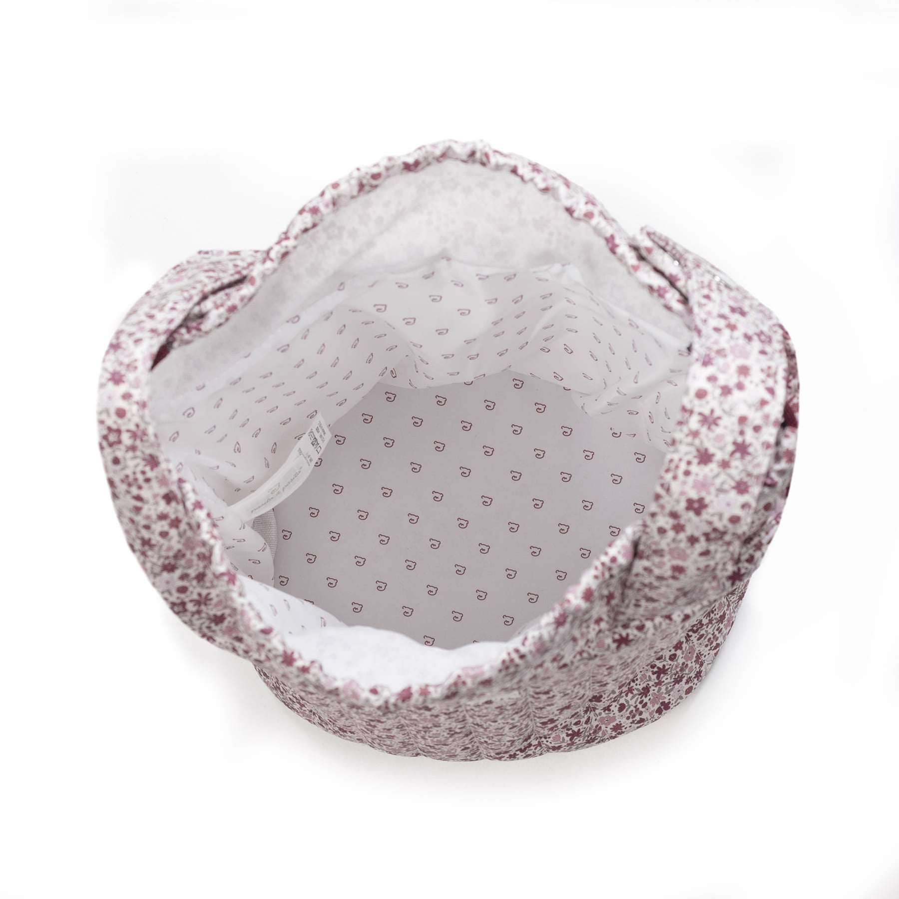 Pasito a Pasito Borsa Bucket Cherry Flowers