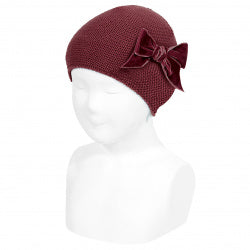 Condor Hats Velvet Bow