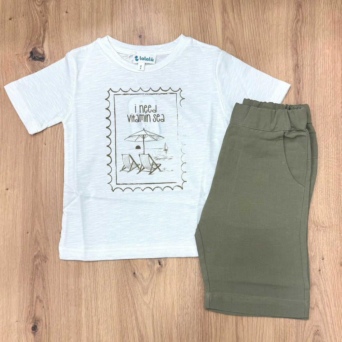 Lalalù completino in cotone - Anima Kids