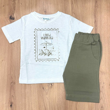 Lalalù completino in cotone - Anima Kids