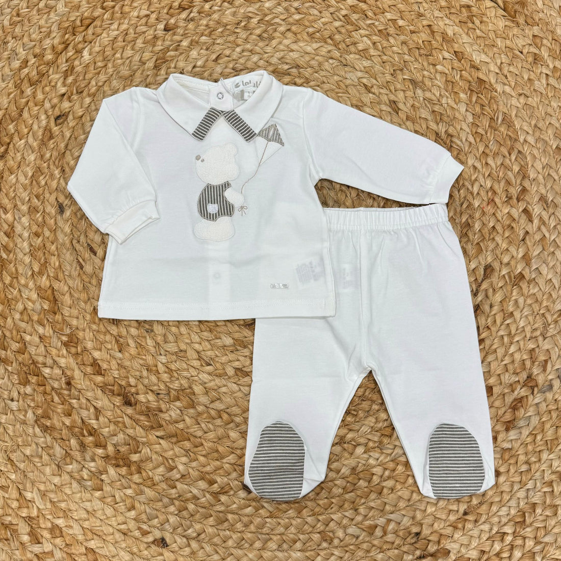 Lalalù Completino in cotone Orsetto - Anima Kids