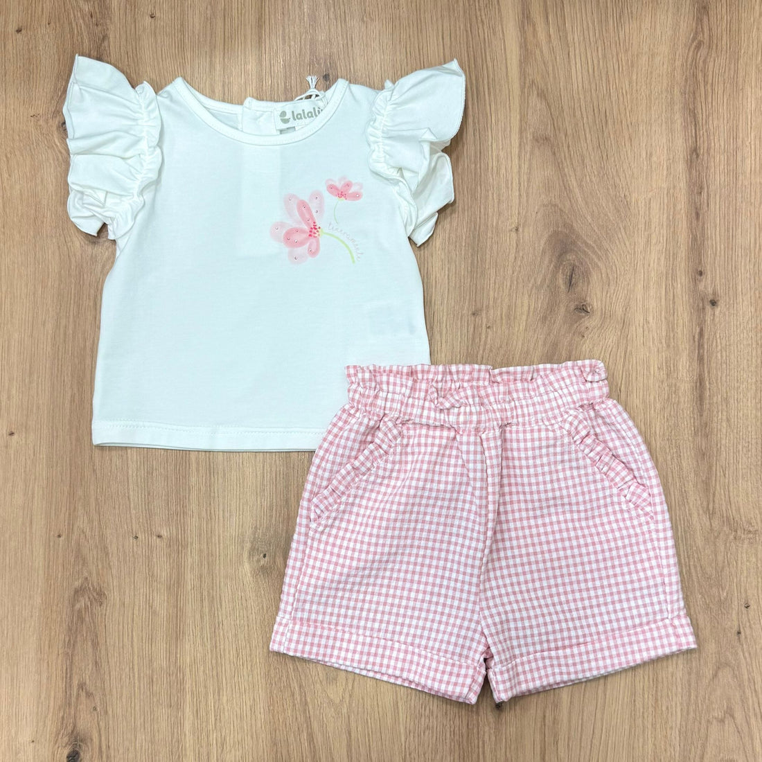 Lalalù completino in vichy - Anima Kids