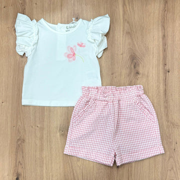 Lalalù completino in vichy - Anima Kids