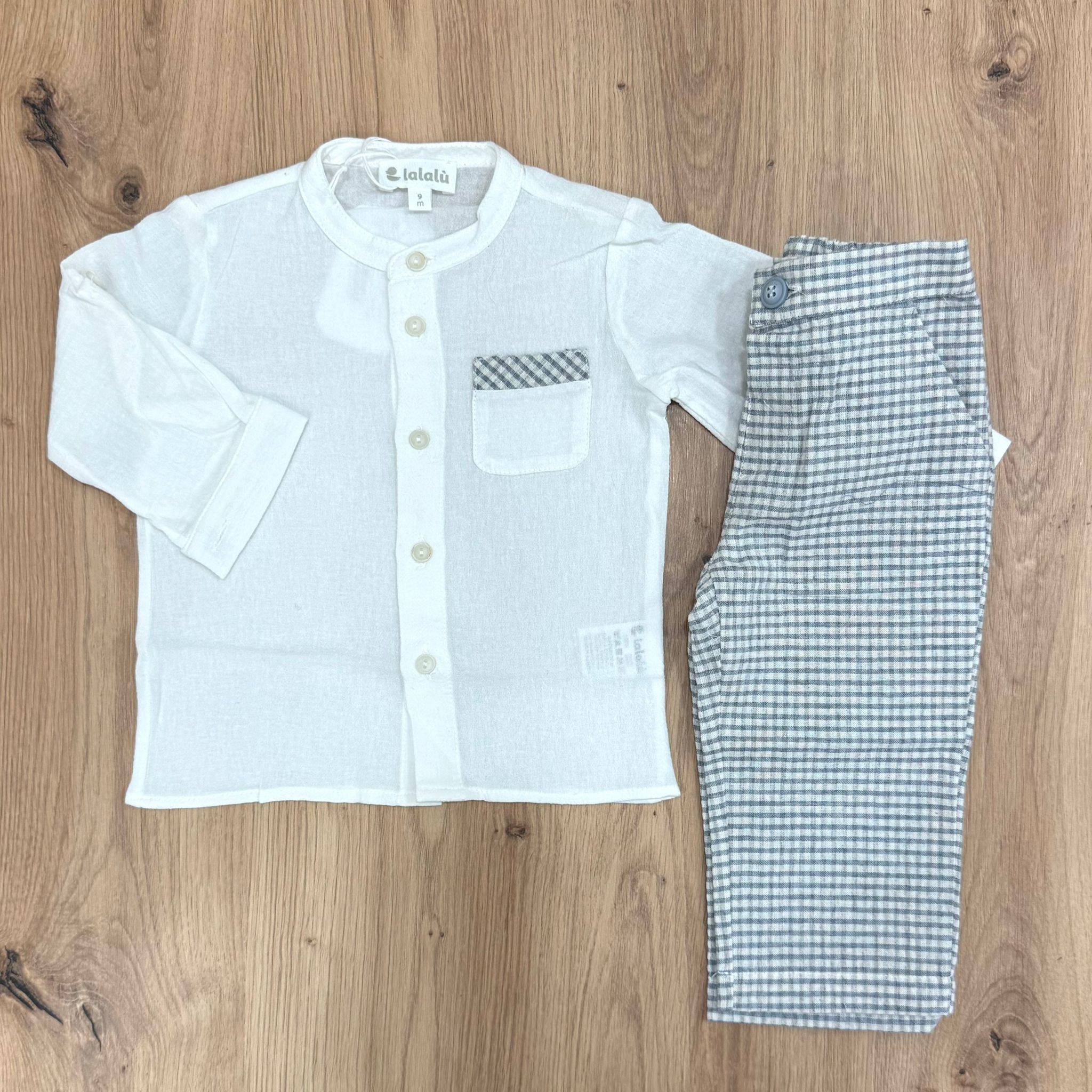 Lalalù Completino in vichy - Anima Kids