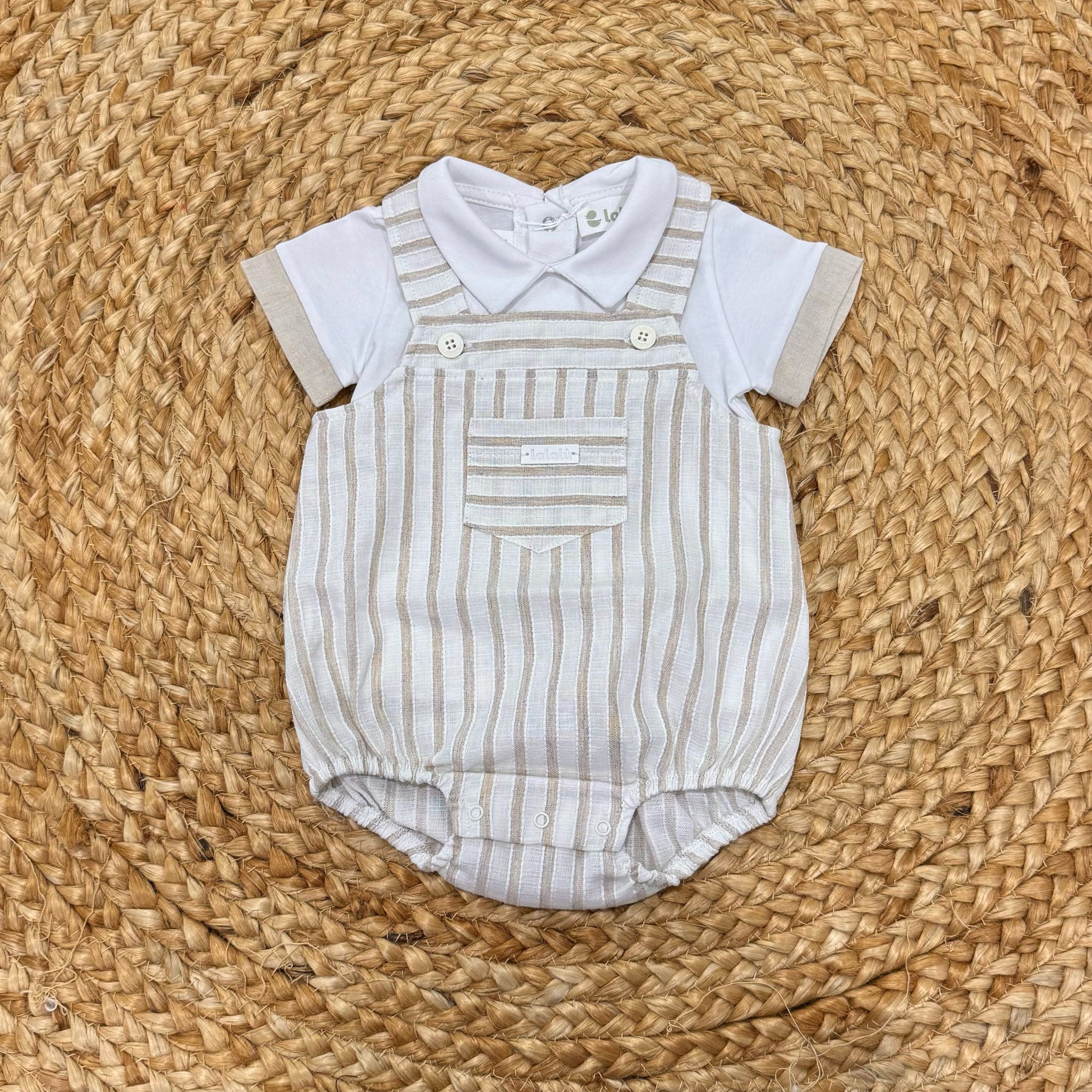 Lalalù Pagliaccetto con t-shirt A righe - Anima Kids