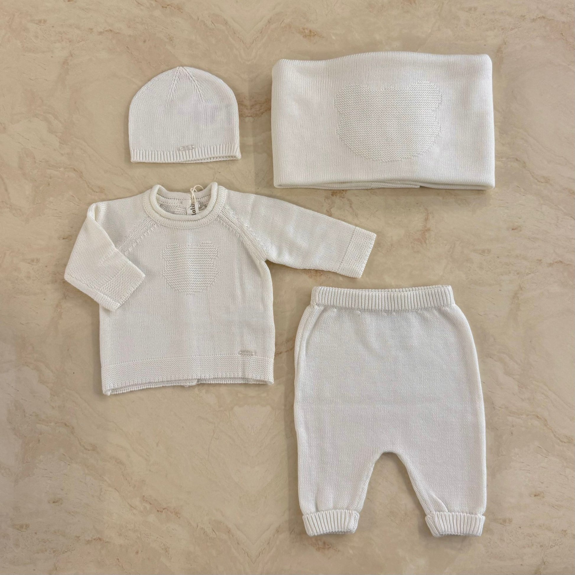 Lalalù Set Nascita in Misto lana - Anima Kids