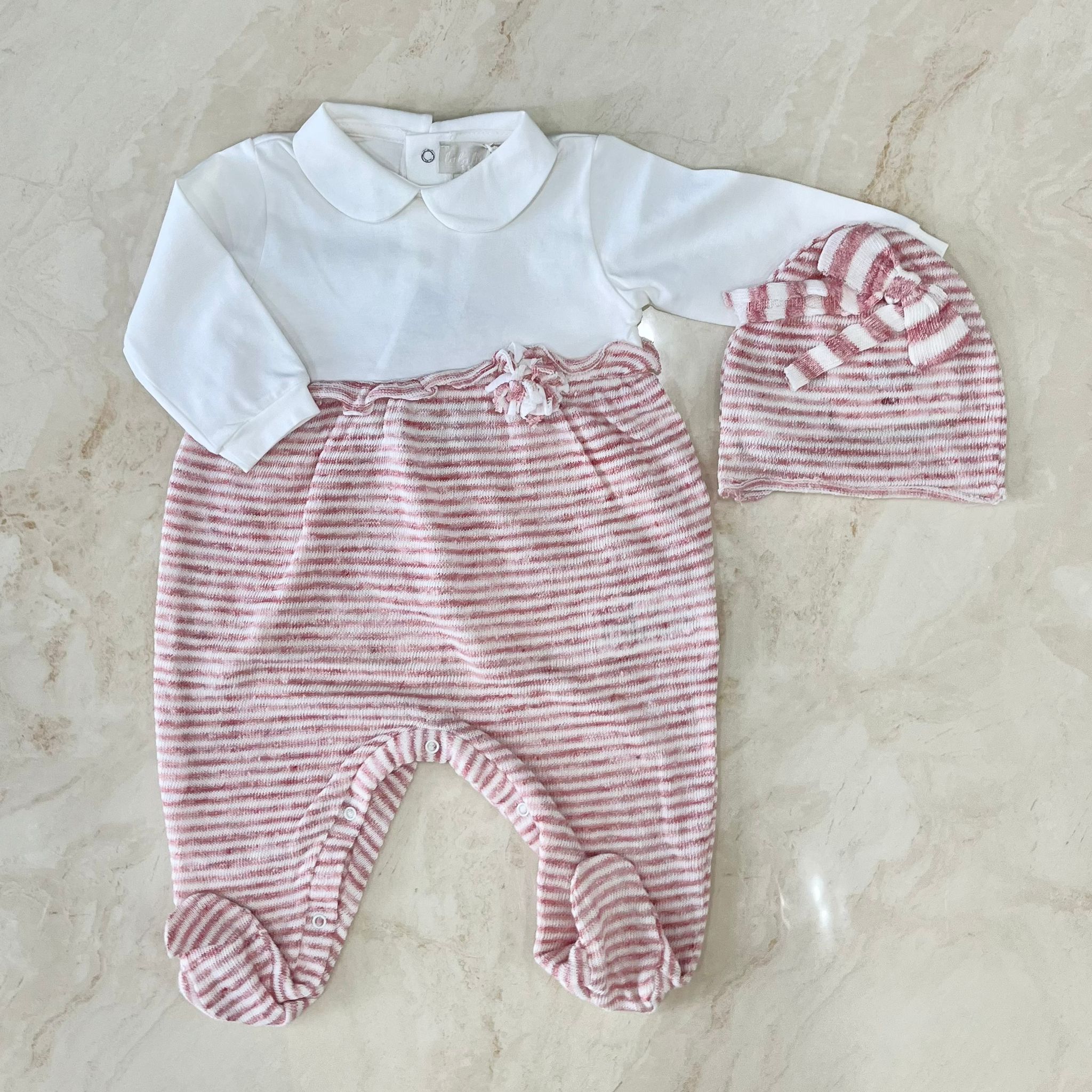 Lalalù Tutina e cappellino in Cotone - Anima Kids