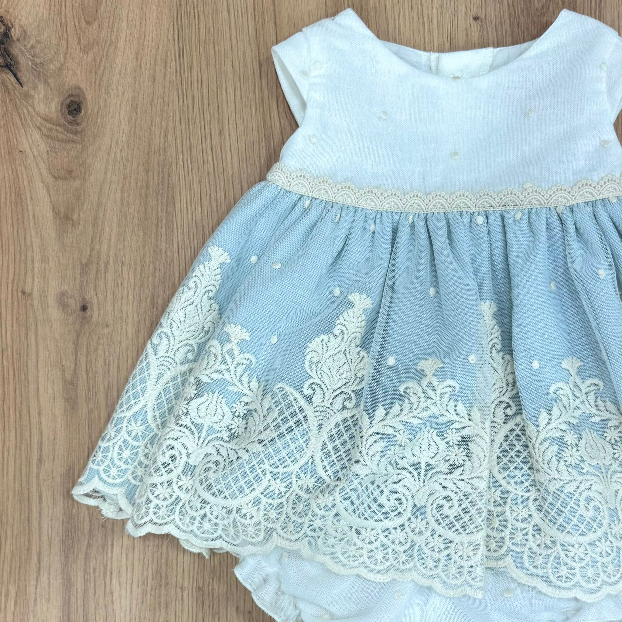 Lilus Abito battesimale con coulotte - Anima Kids