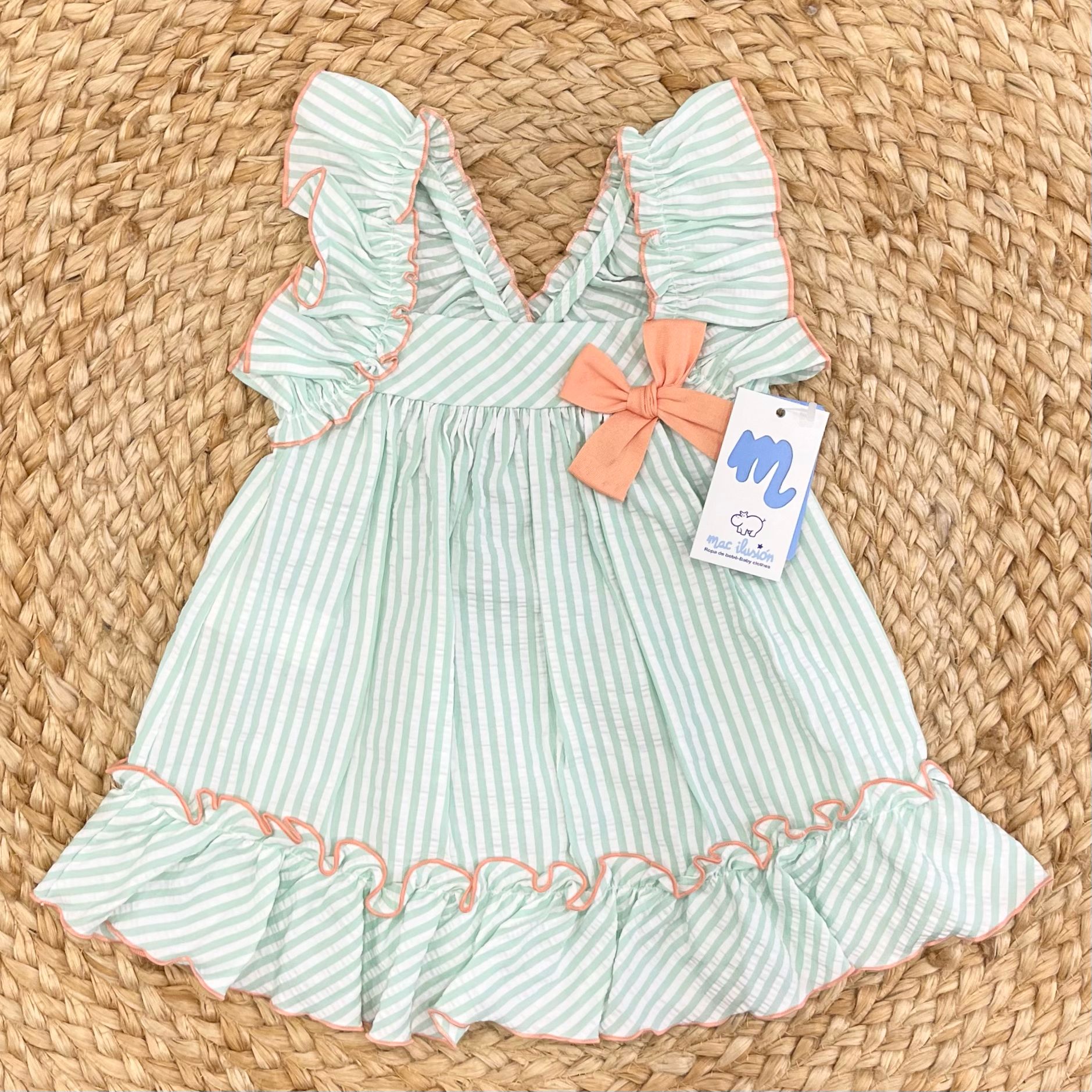 Mac Ilusion Abitino A righe - Anima Kids