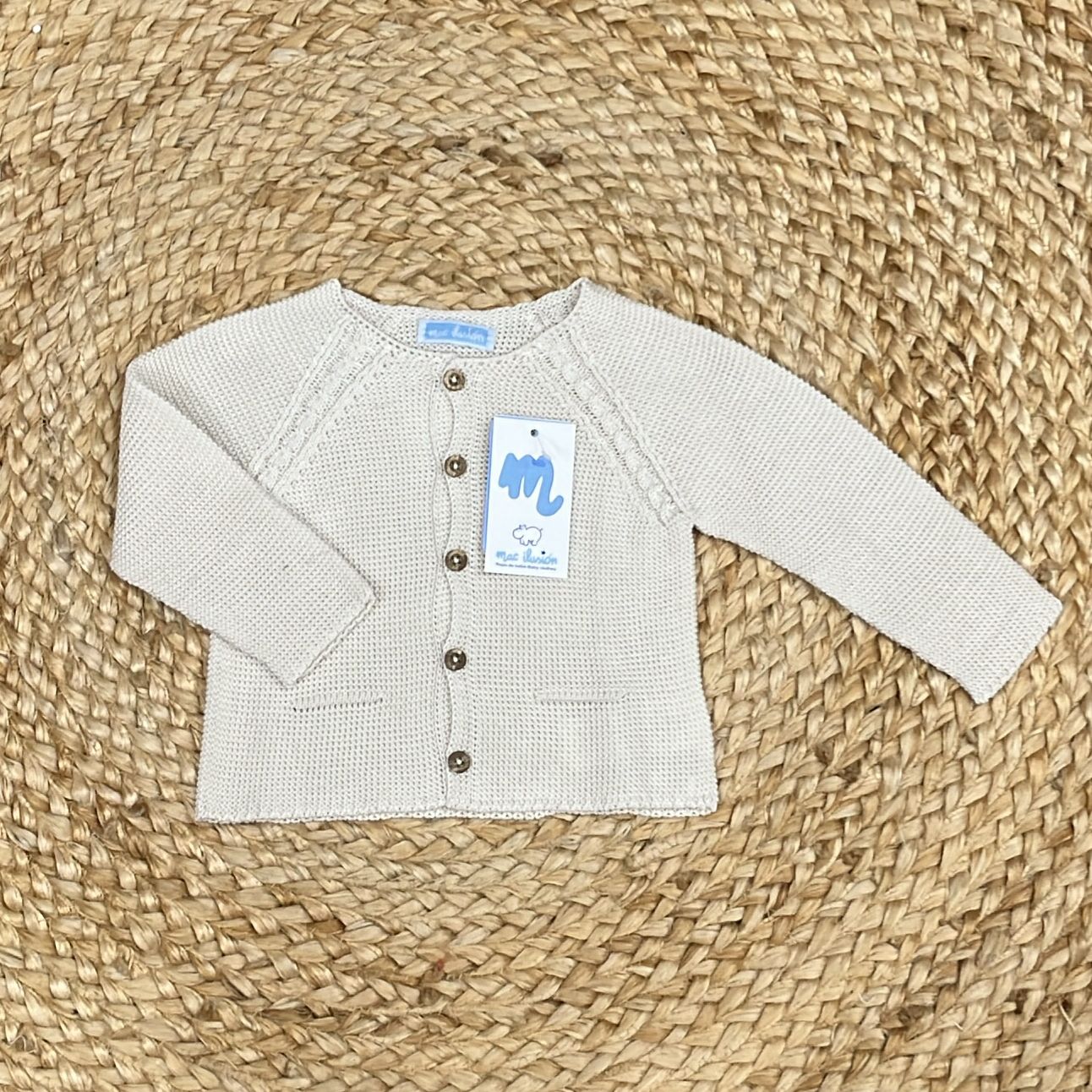 Mac Ilusion Cardigan in Filo - Anima Kids