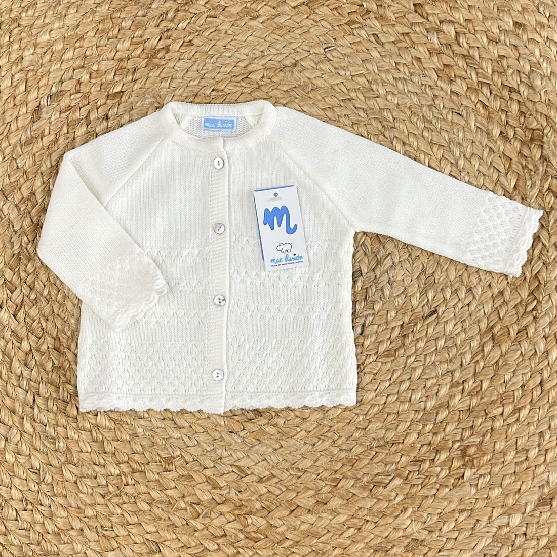 Mac Ilusion Cardigan in Misto lana - Anima Kids