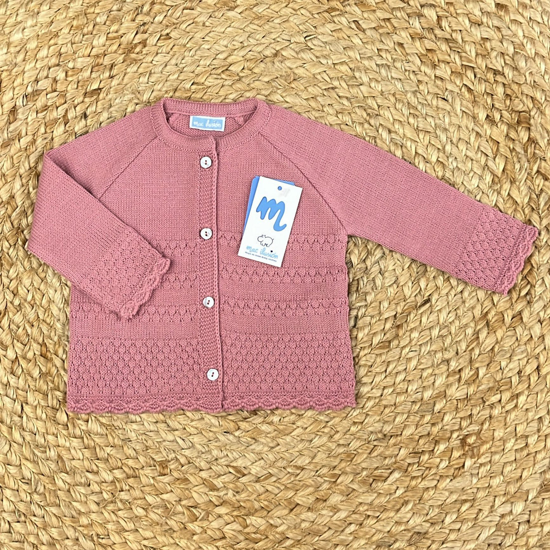 Mac Ilusion Cardigan in Misto lana - Anima Kids