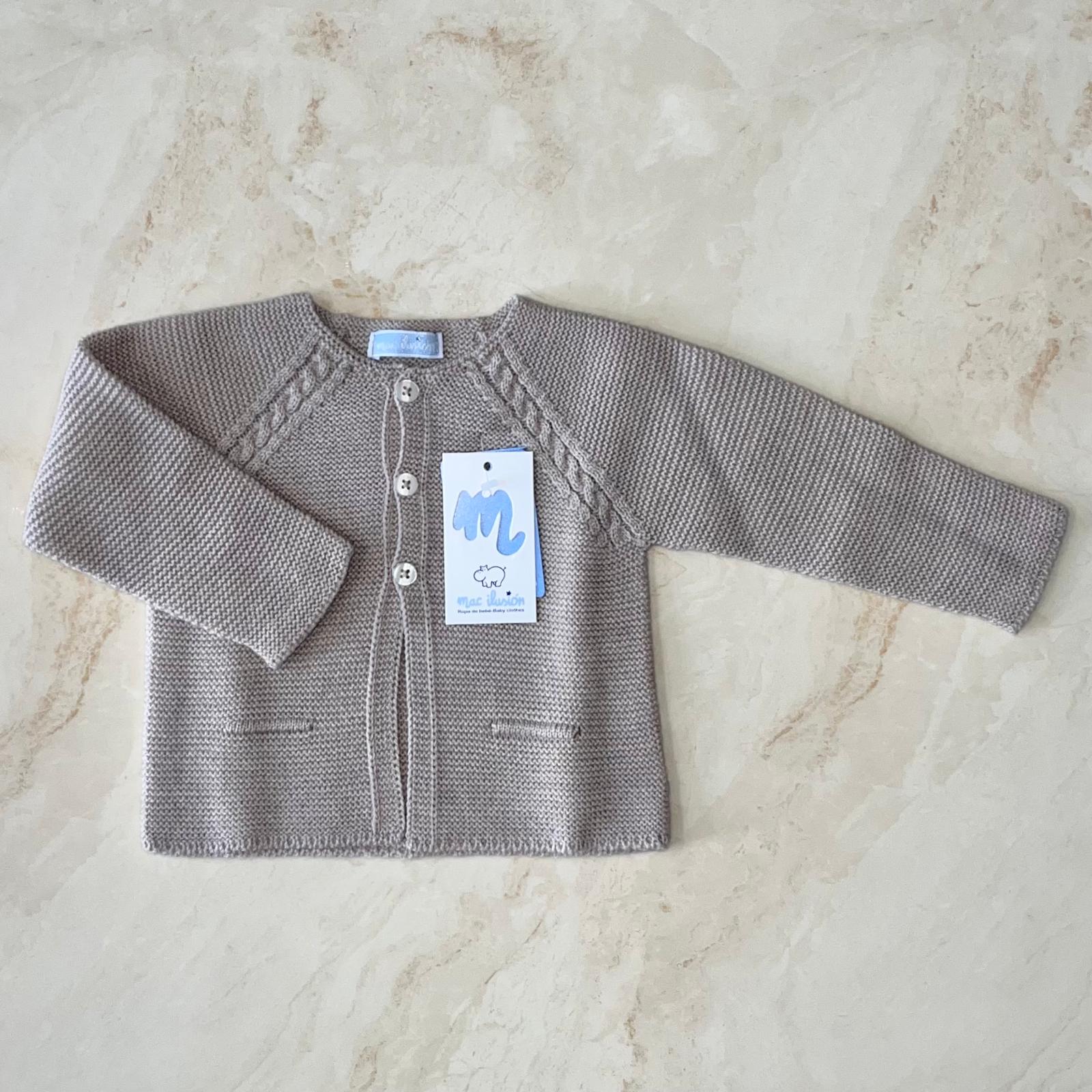 Mac Ilusion Cardigan in Misto lana - Anima Kids