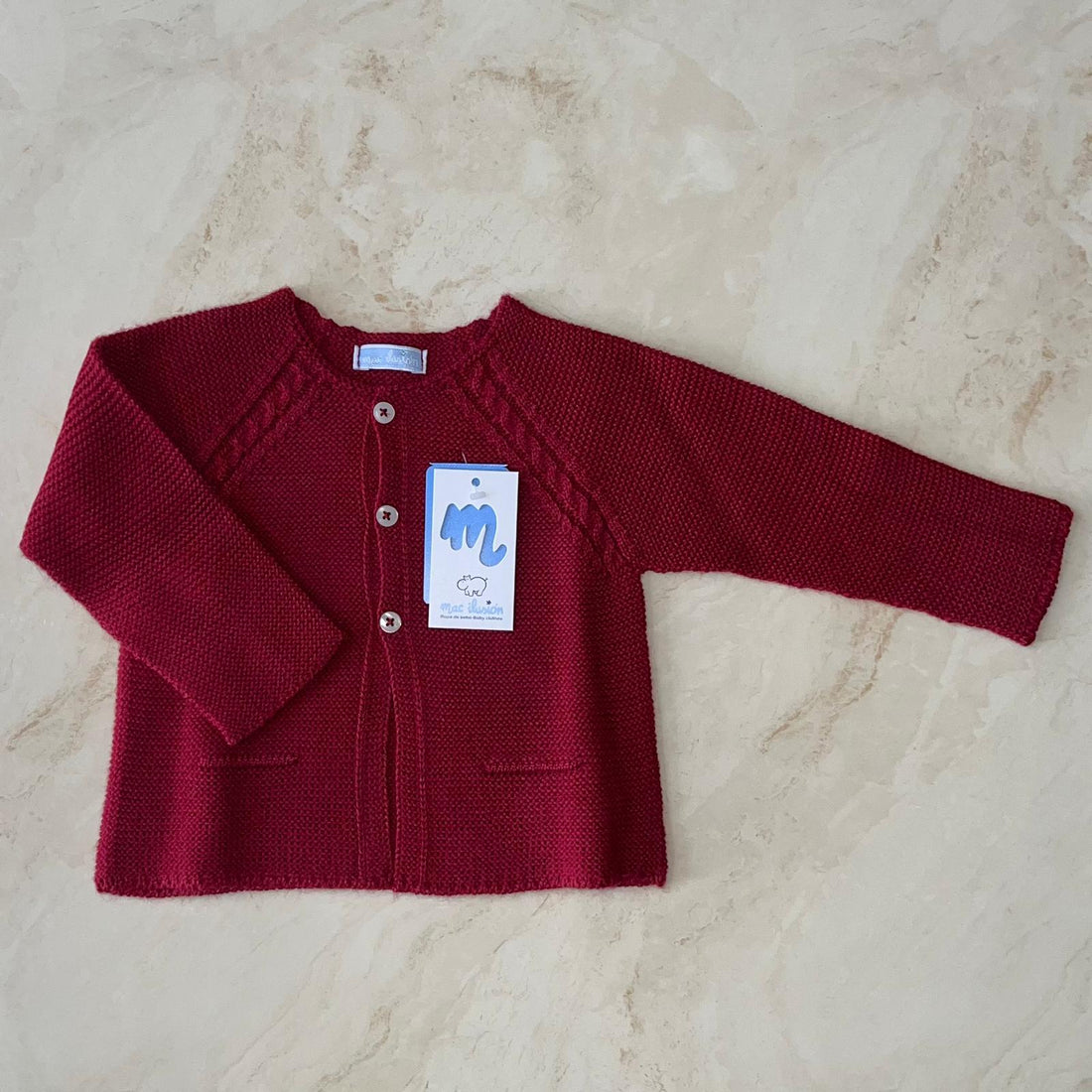 Mac Ilusion Cardigan in Misto lana - Anima Kids