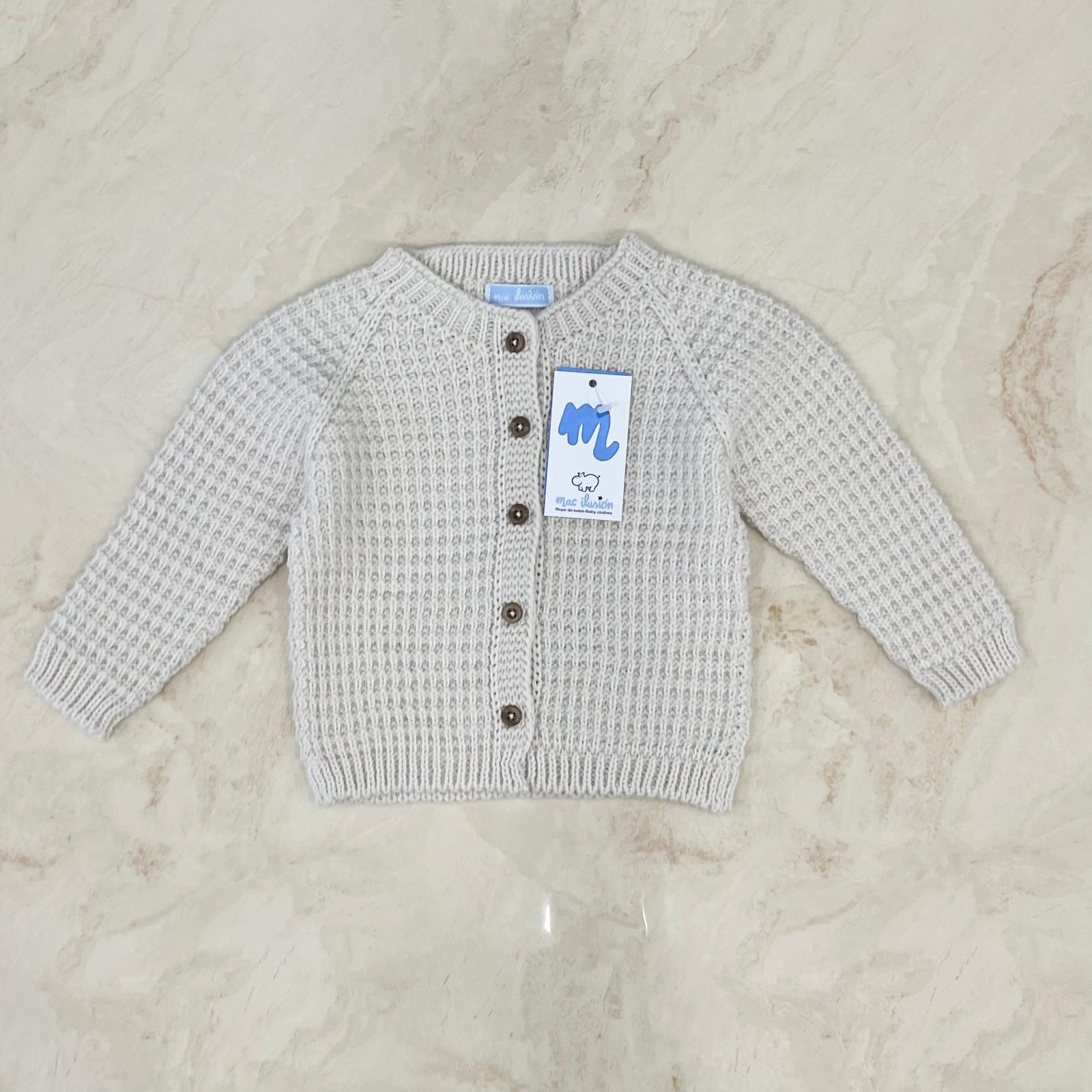 Mac Ilusion Cardigan in Misto lana - Anima Kids