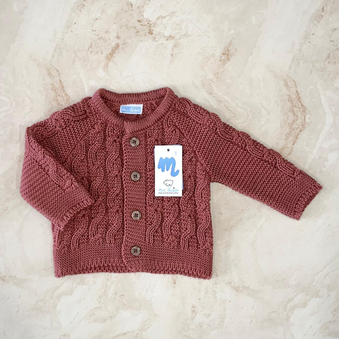 Mac Ilusion Cardigan Misto Lana - Anima Kids