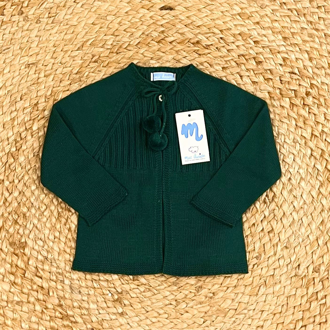 Mac Ilusion Cardigan Pom Pon - Anima Kids