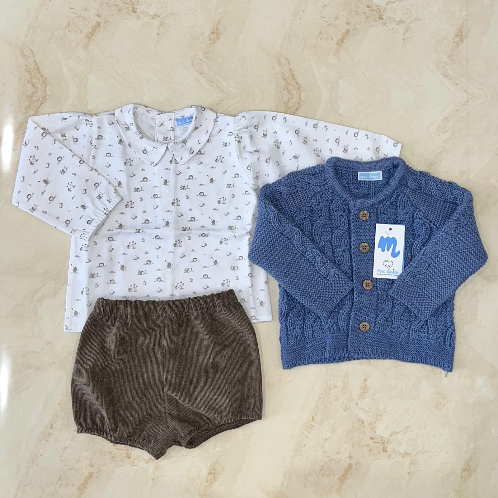 Mac Ilusion Completino 3 pezzi Animaletti - Anima Kids