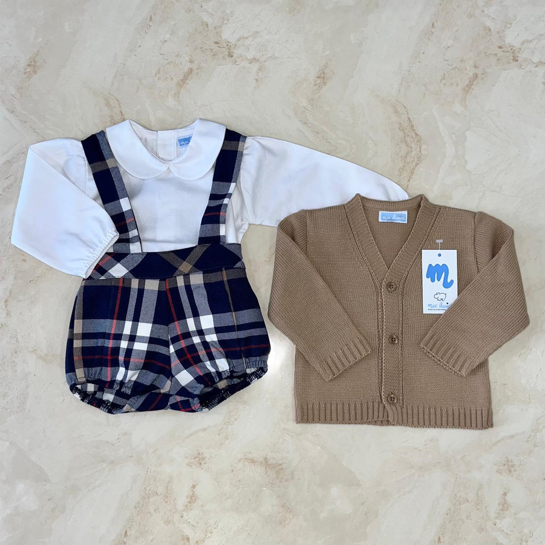 Mac Ilusion Completino 3 pezzi Scozzese - Anima Kids