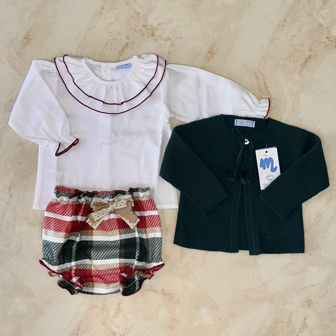 Mac Ilusion Completino 3 pezzi Scozzese - Anima Kids