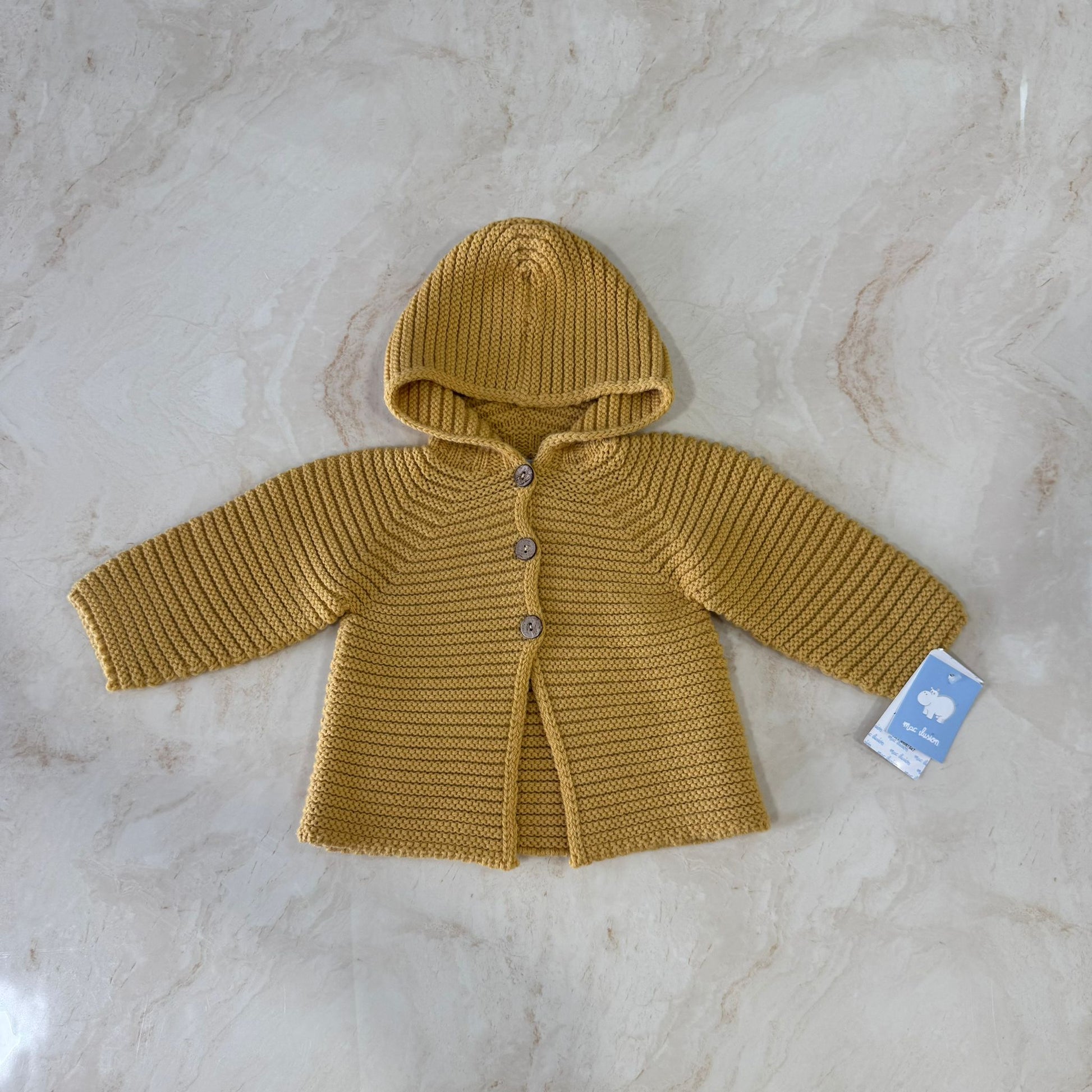 Mac Ilusion Maxi cardigan in Misto lana - Anima Kids