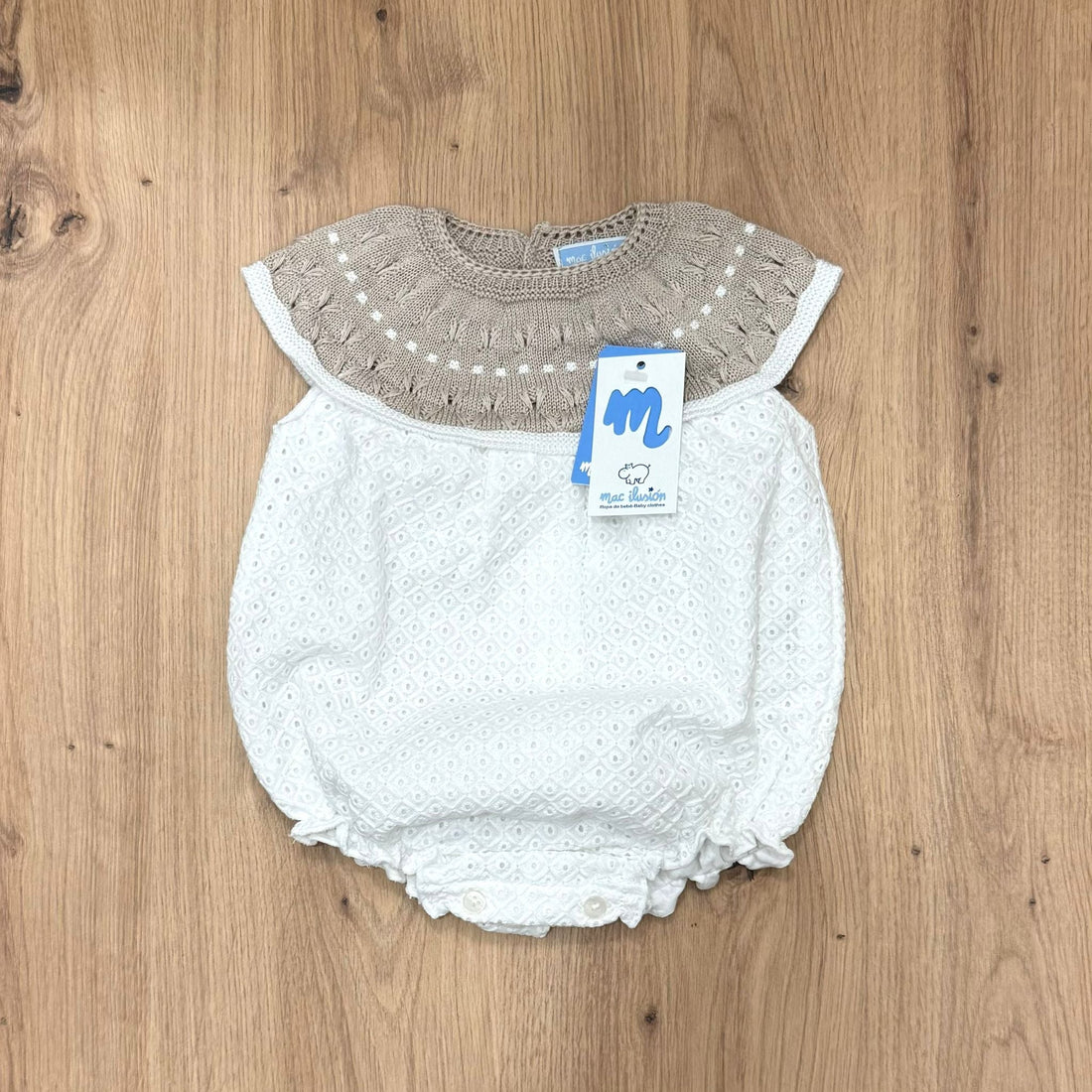 Mac Ilusion Pagliaccetto in sangallo - Anima Kids