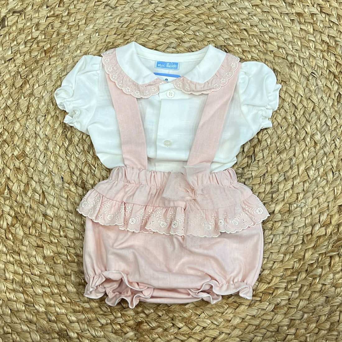 Mac Ilusion Salopette con Camicina Con fiocco - Anima Kids