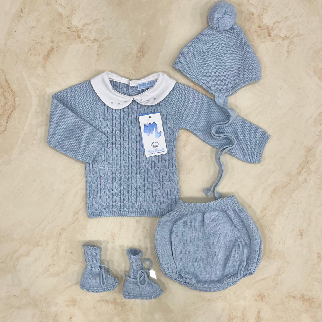 Mac Ilusion Set Nascita in Lana - Anima Kids