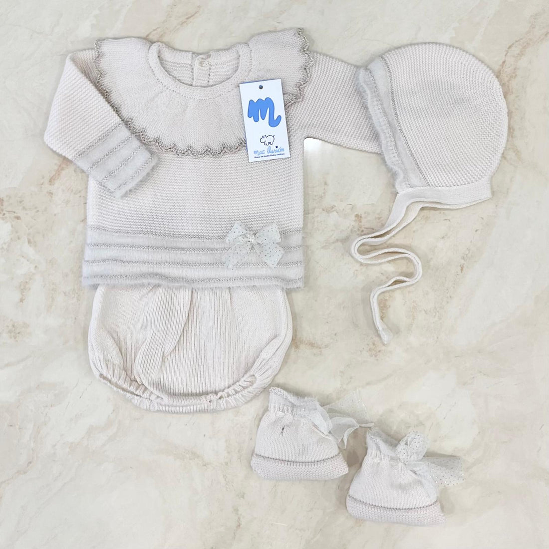 Mac Ilusion Set Nascita in Misto lana - Anima Kids