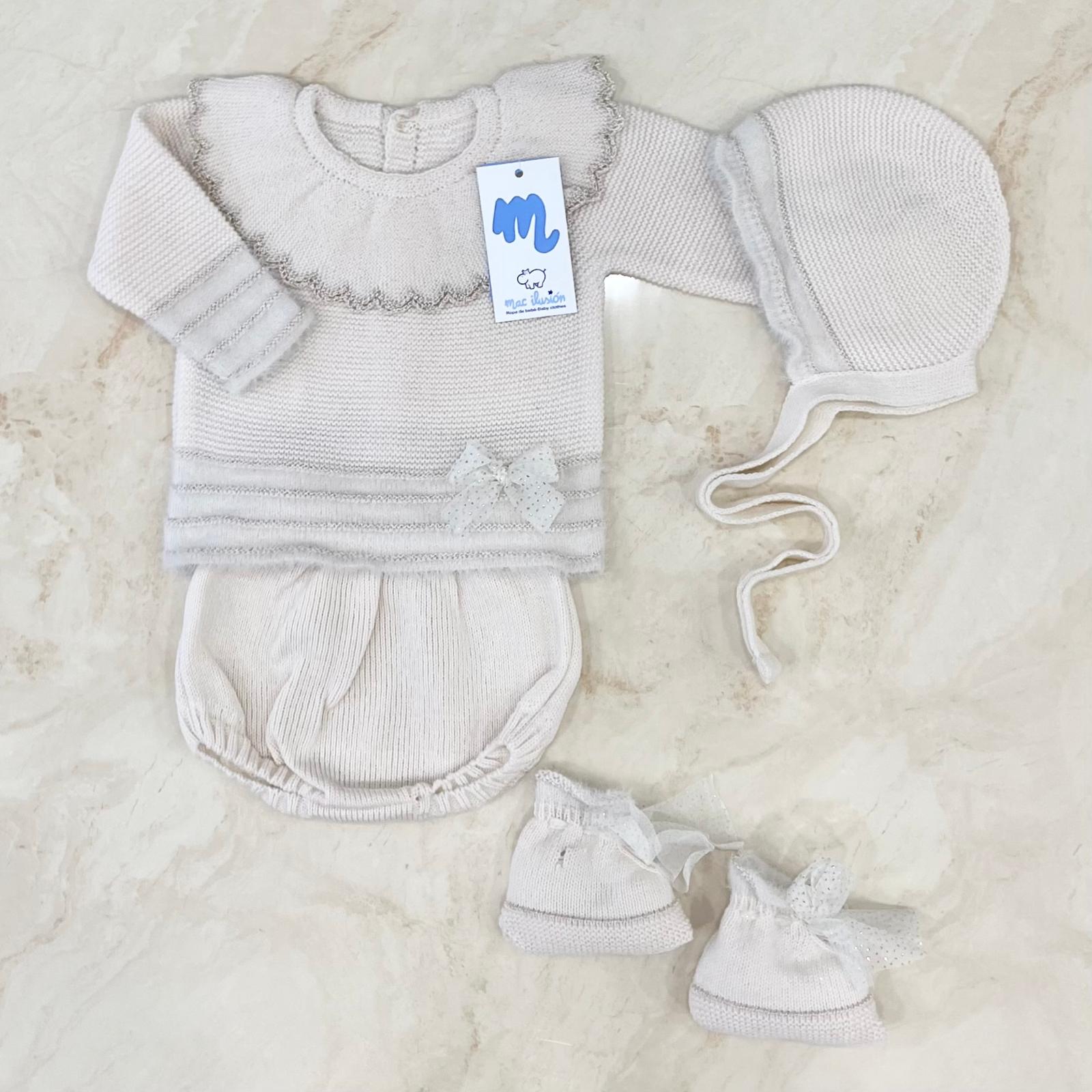 Mac Ilusion Set Nascita in Misto lana - Anima Kids