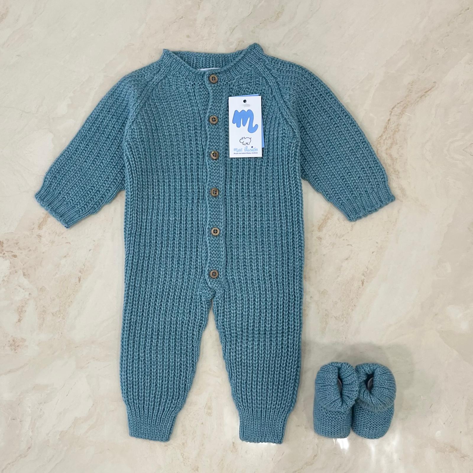 Mac Ilusion Set Nascita in Misto lana - Anima Kids