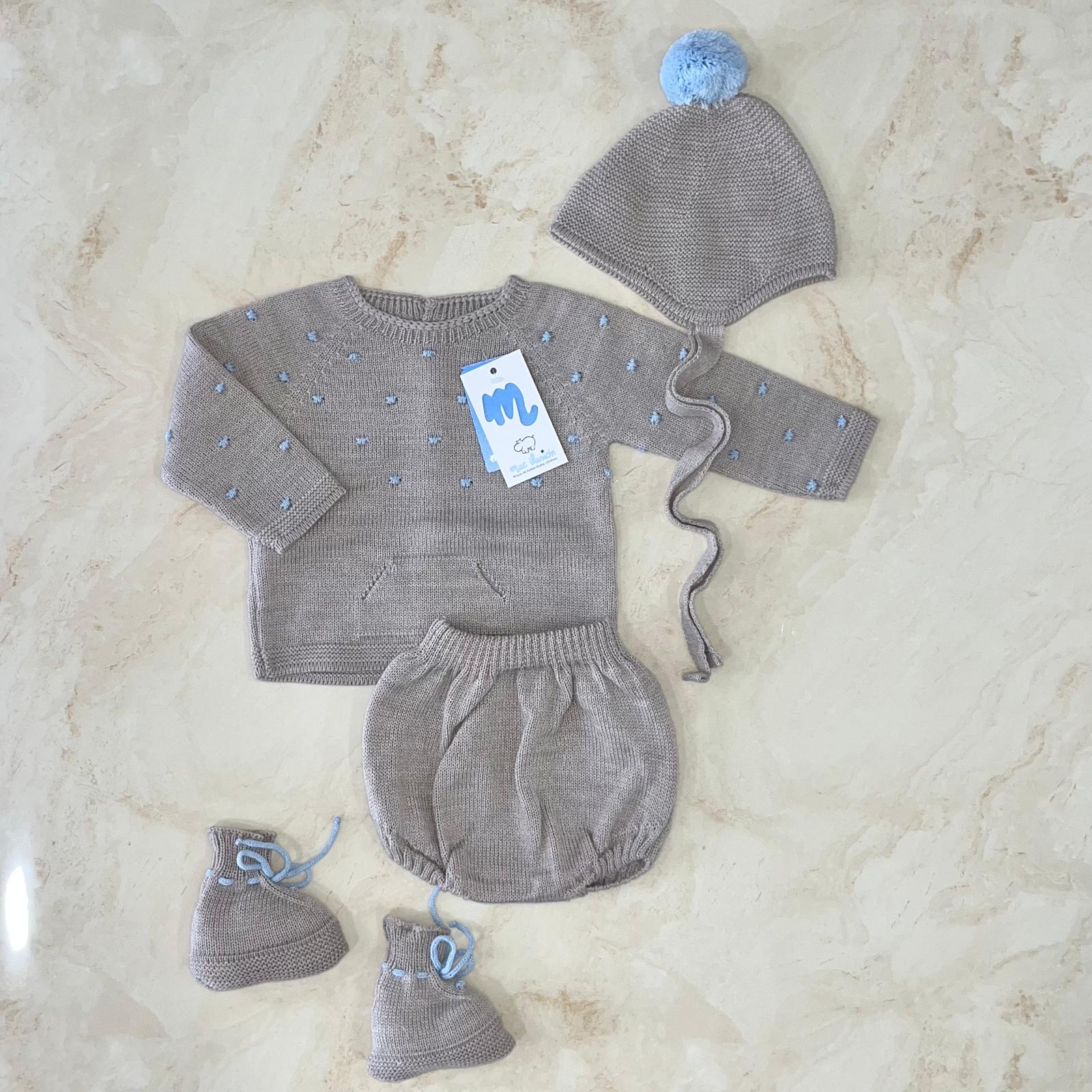 Mac Ilusion Set Nascita Misto Lana - Anima Kids