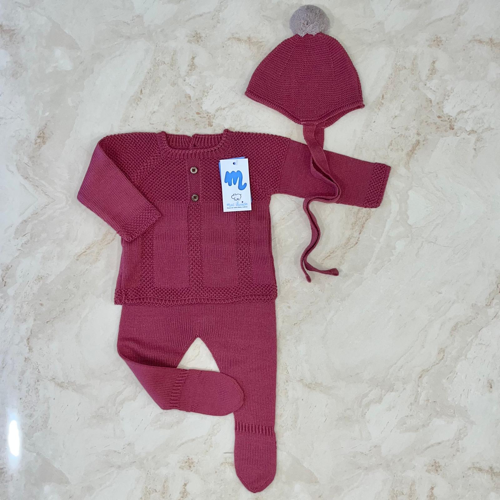 Mac Ilusion Set Nascita Misto Lana - Anima Kids