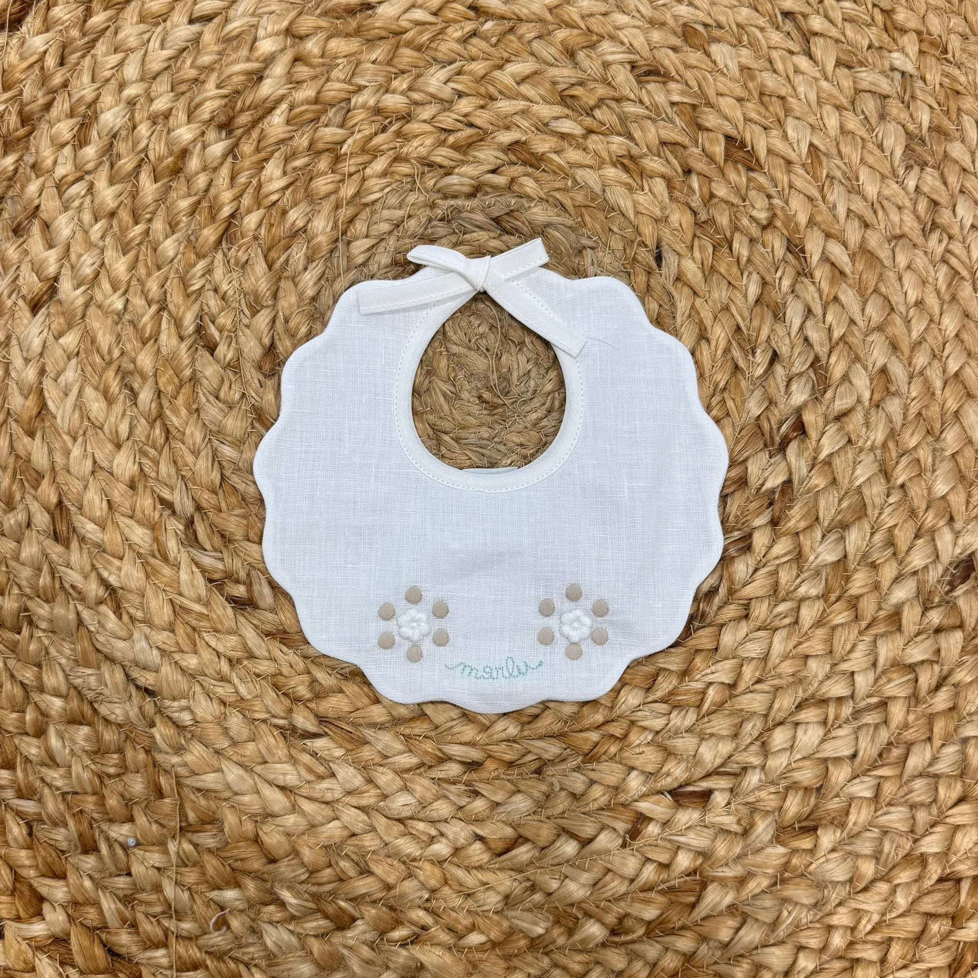 Marlù Bavaglino Con fiorellini - Anima Kids