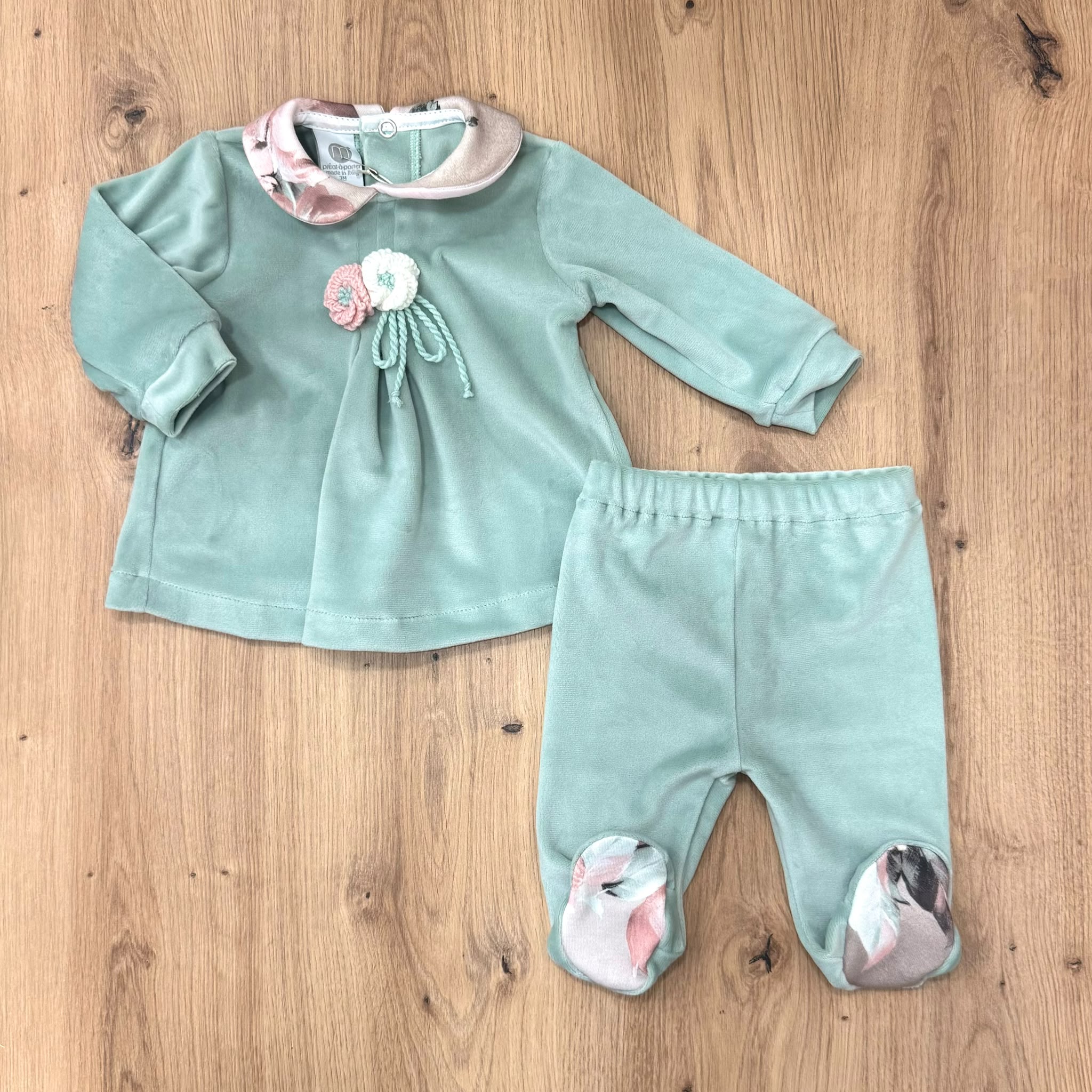 Marlù completino in ciniglia - Anima Kids