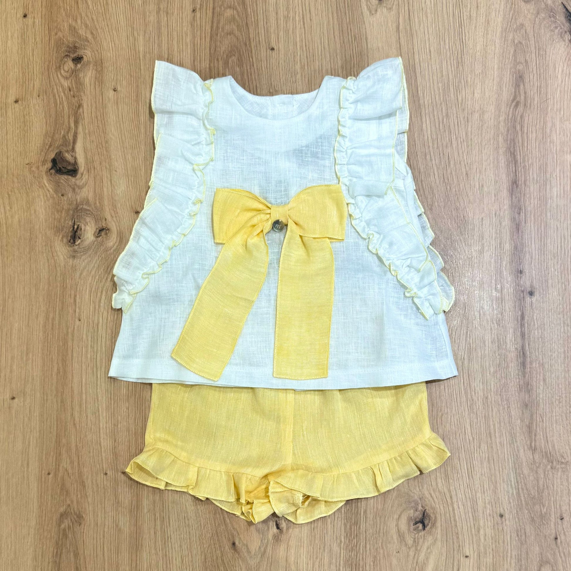 Marlù completino in lino - Anima Kids