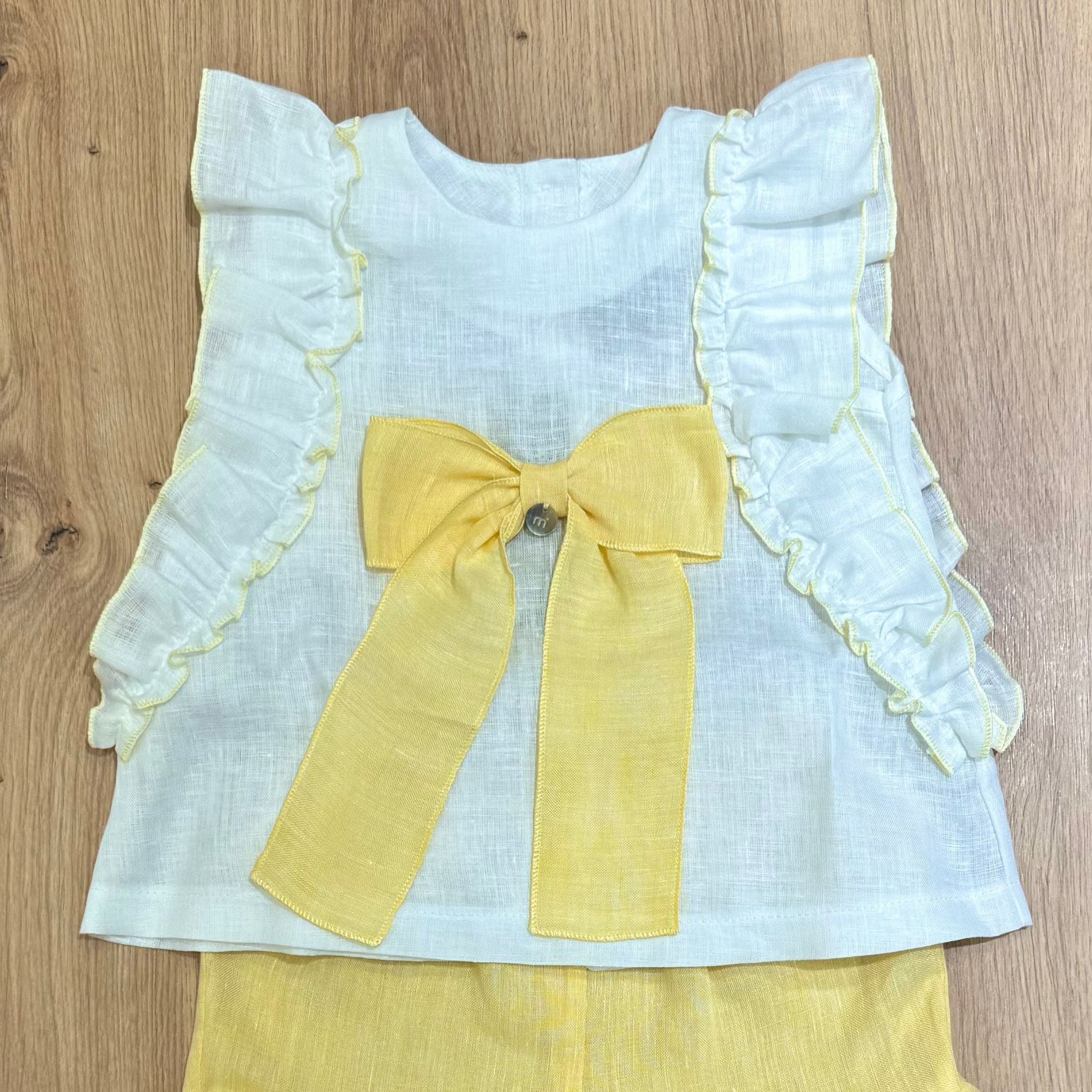 Marlù completino in lino - Anima Kids