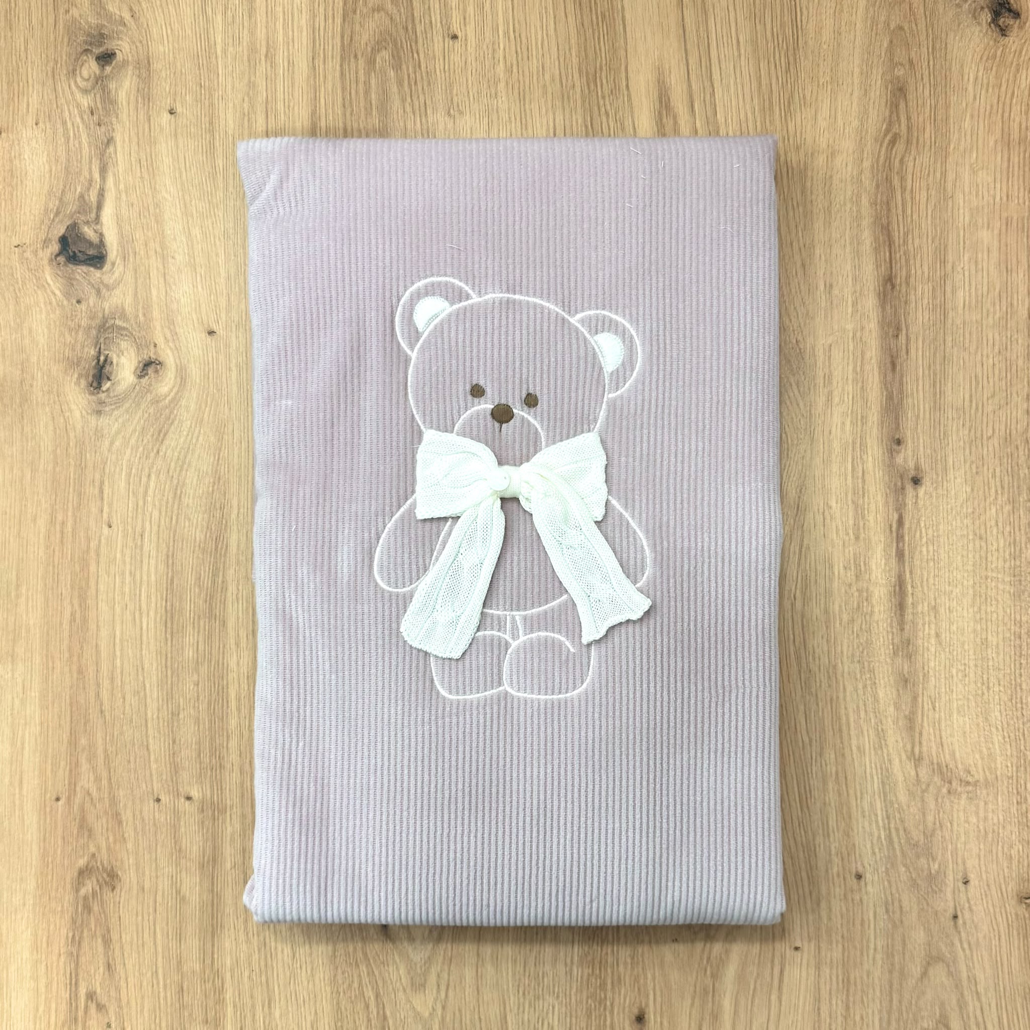 Marlù copertina in ciniglia orsetto - Anima Kids