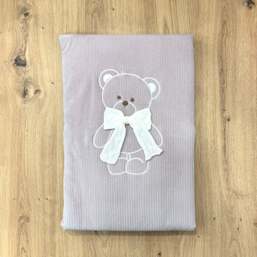 Marlù copertina in ciniglia orsetto - Anima Kids