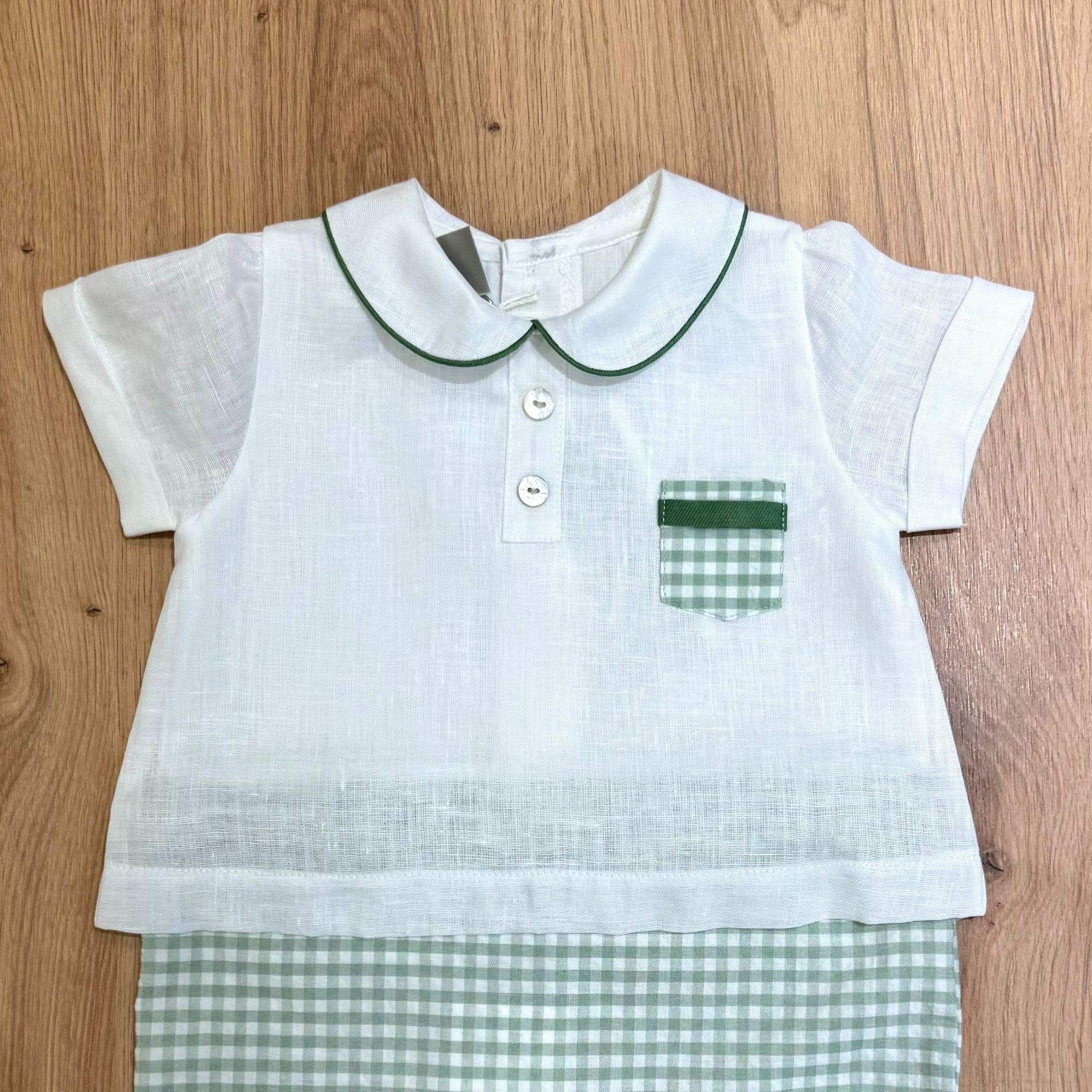 Marlù pagliaccetto in vichy - Anima Kids