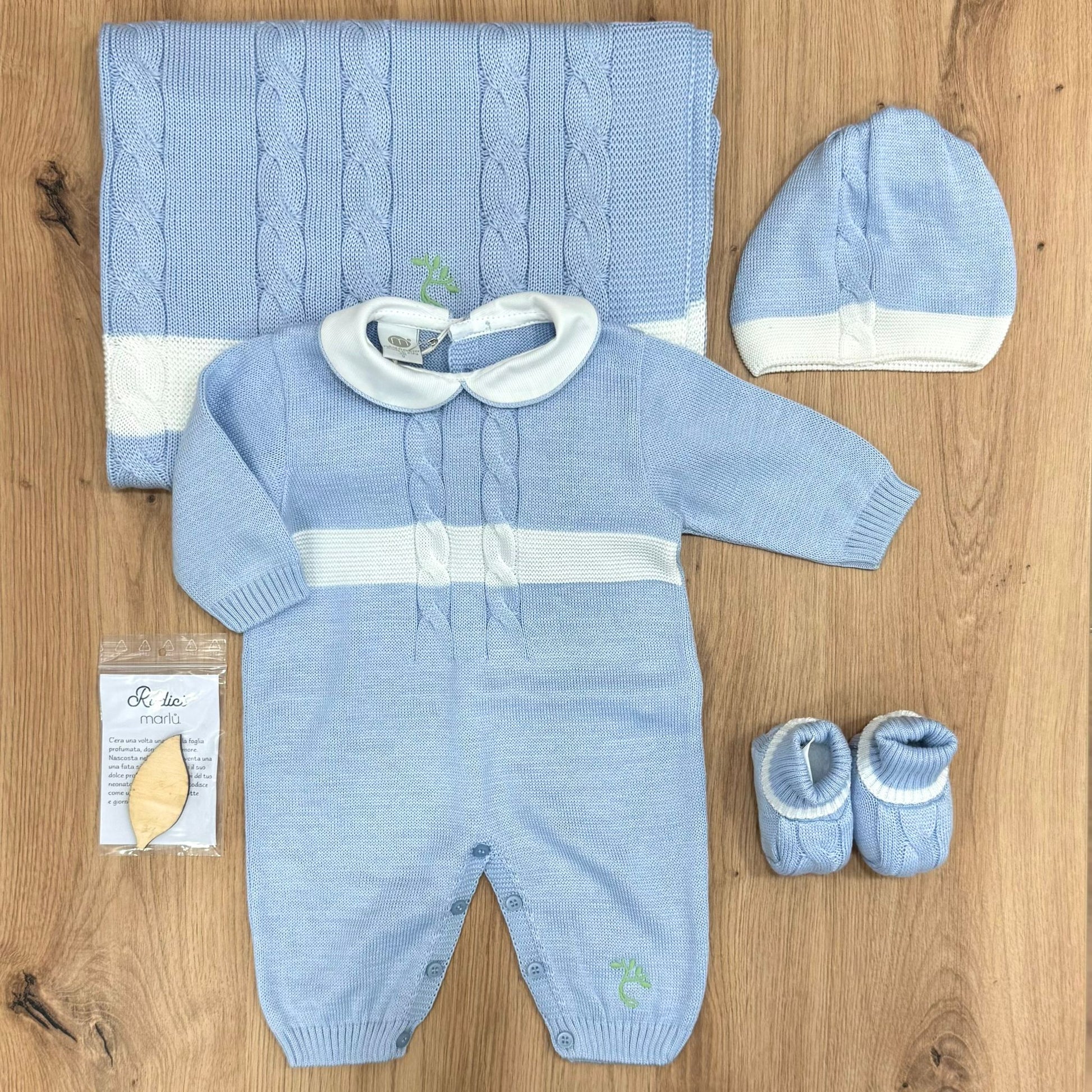 Marlù Radice set nascita in filo - Anima Kids